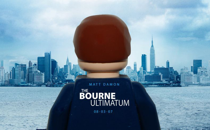 Carteles de películas con LEGO