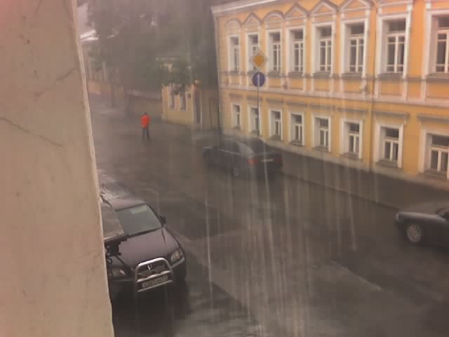 Moscow under water