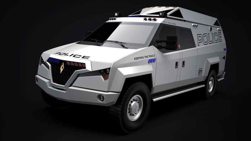 carbon motors, tx7 multi mission vehicle