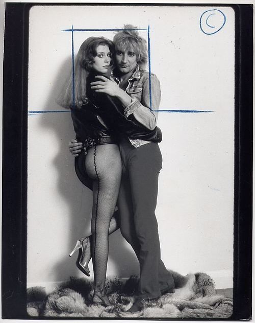 Rod Stewart and Bebe Buell (Liv Tyler's mother)