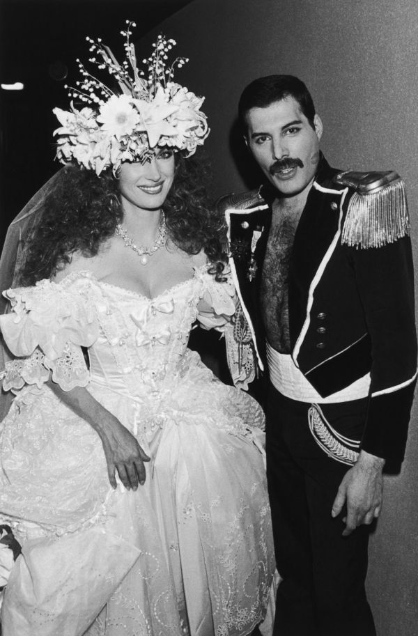 Freddie Mercury and Jane Seymour