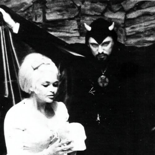 Jayne Mansfield and Anton LaVey Jayne Mansfield and Anton LaVey
