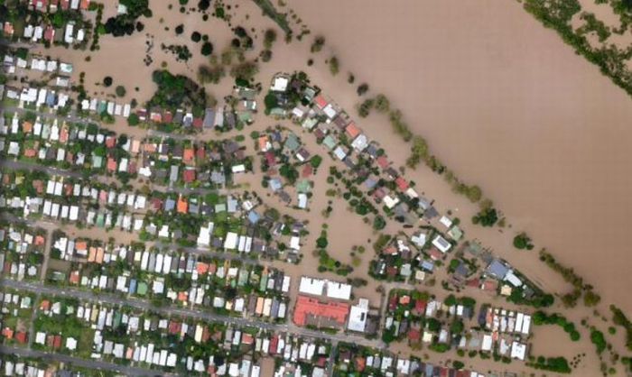 Утонувший город Брисбен (40 фото)
