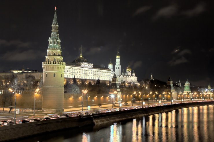 Ночная Москва (14 фото)