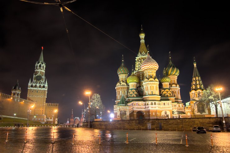 Ночная Москва (14 фото)