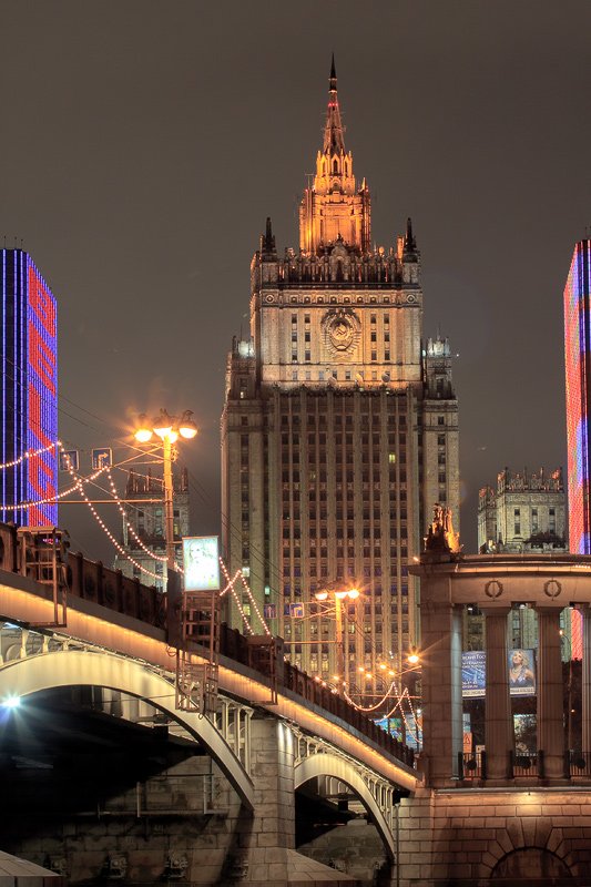 Ночная Москва (14 фото)