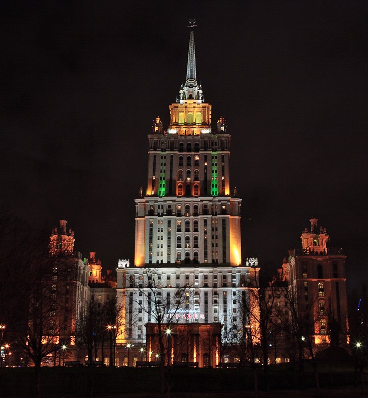 Ночная Москва (14 фото)