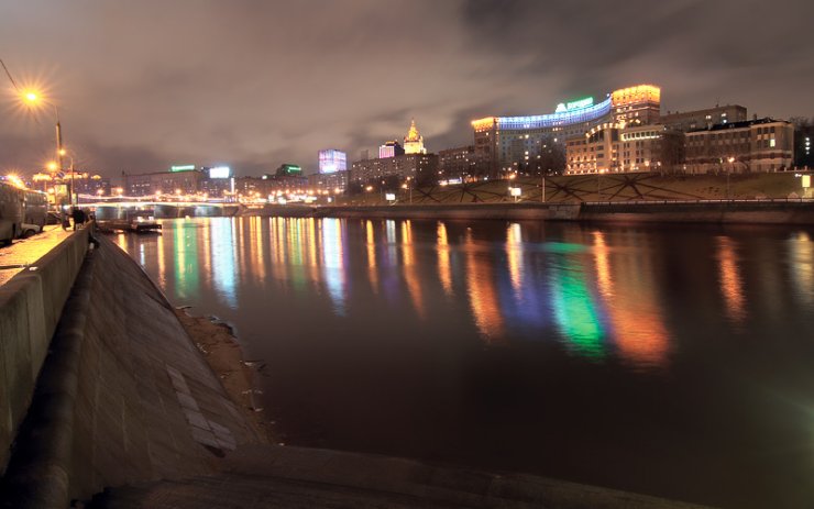 Ночная Москва (14 фото)