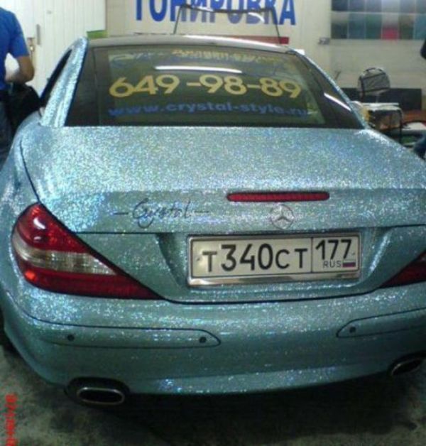 Русский гламур на авто (24 фото)