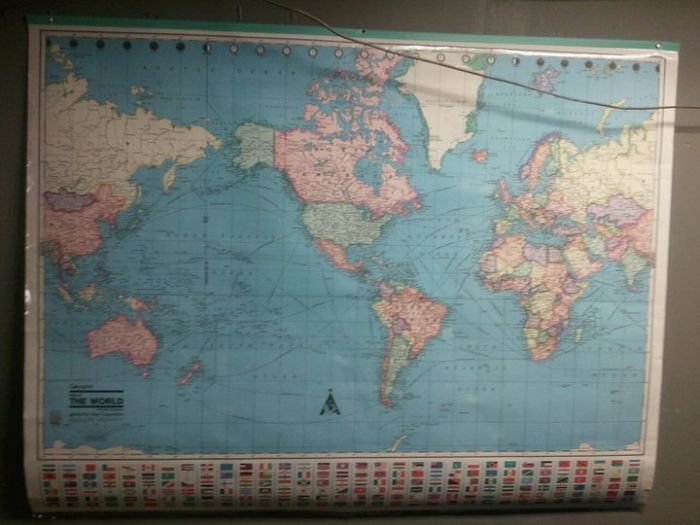 Карта мира с другой точки зрения / личный блог Slip / smotra.ru