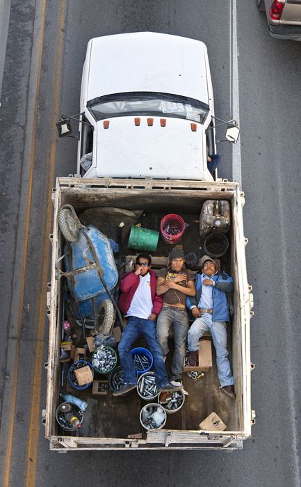 How do Mexicans go to work (13 photos)