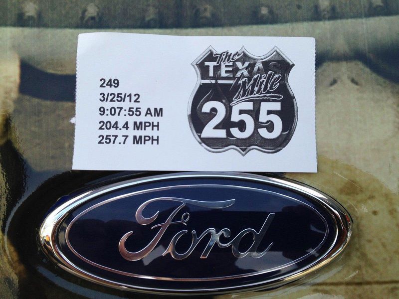 Установлен новый рекорд скорости на Ford GT (15 фото+2 видео)