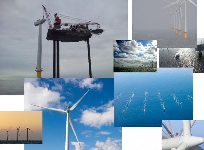 Самая большая ветряная электростанция, находящаяся в море (11 фото)