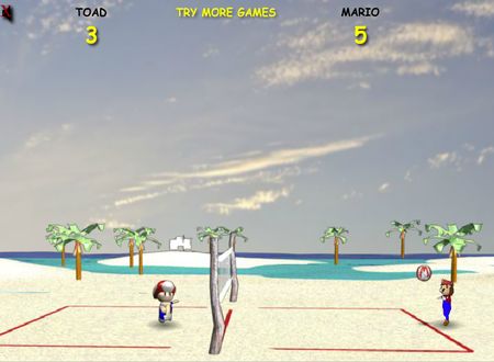 Mario Beach Volleyball Mario Beach Volleyball