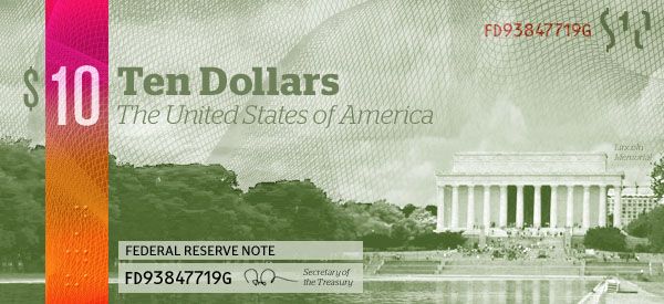 Новый дизайн доллара (12 фото)