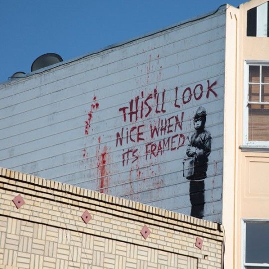 Бэнкси отметился на стенах Сан-Франциско (5 фото)