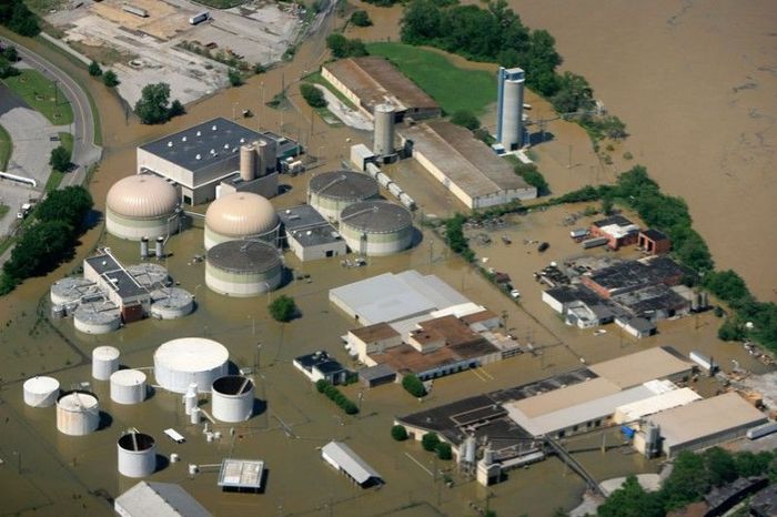 Наводнение в США (14 фото)