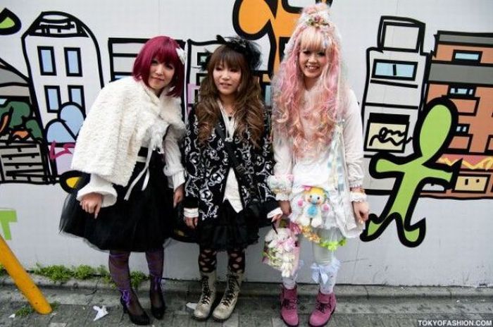 Мода в Токио ни такая как везде (77 фото)