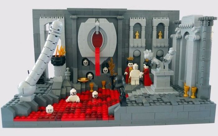 Девять кругов Дантова ада из конструктора Lego (10 фото)