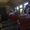 электричка, сидит, парень, прикол,
