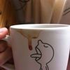 кружка, кофе, капля
