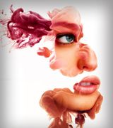  Stunning Ink Portraits Fragmented in Water