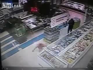 Голодранец в магазине