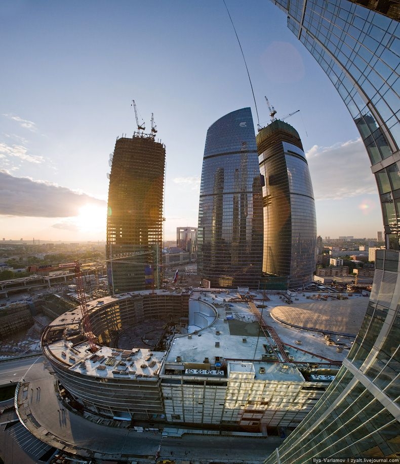 Фотографии Москвы с крыши Города Столиц (25 фото) 