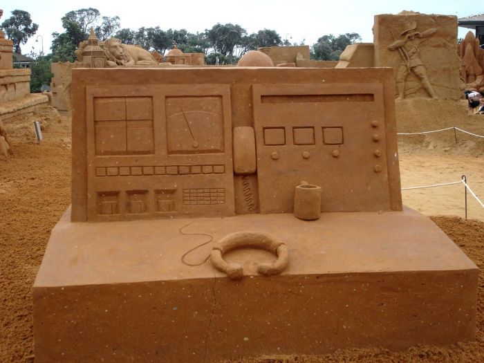 Песочные скульптуры