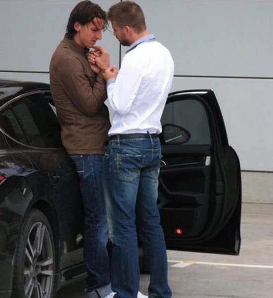 Relationships famous footballers (10 photos + 1 SIFCO)