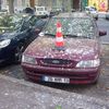Пикантный фотоприкол автомобиль, парковка, обосрали