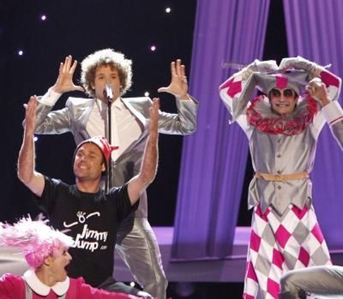 «Евровидение 2010»: Вместо Налича отличился Jimmy Jump (13 фото+4 видео)