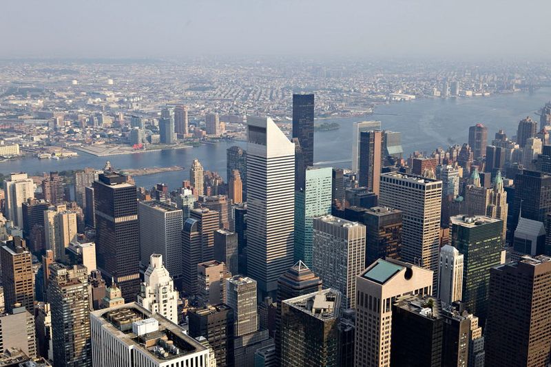 Нью-Йорк с высоты (45 фото)