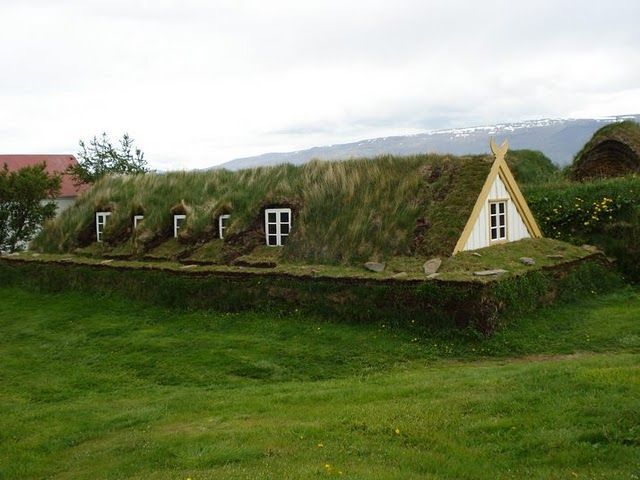 Традиционные дома в Исландии (11 фото)