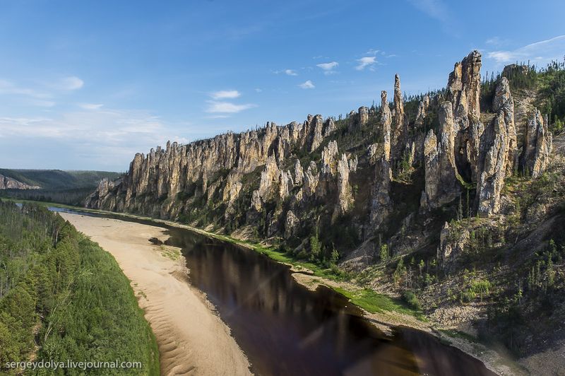 ленские столбы, вертолет, красота, природа,