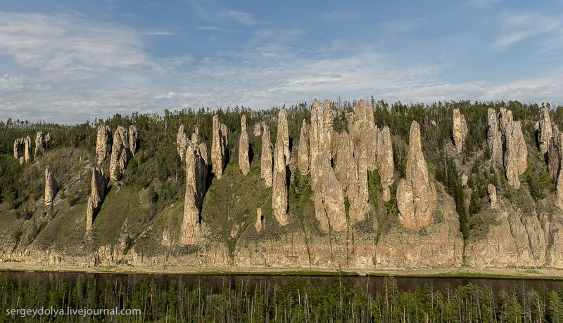 ленские столбы, вертолет, красота, природа,