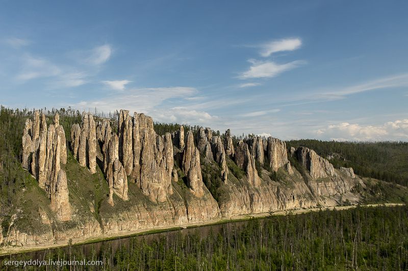 ленские столбы, вертолет, красота, природа,