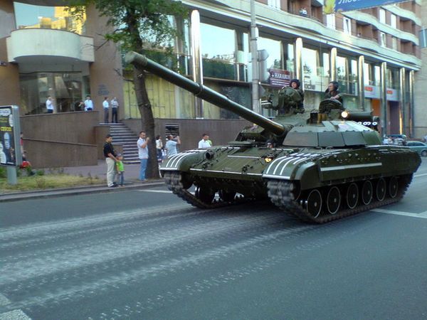 репетиция военного парада в Киеве (16 фото)