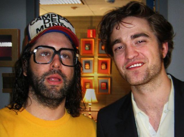 Judah Friedlander and Robert Pattinson