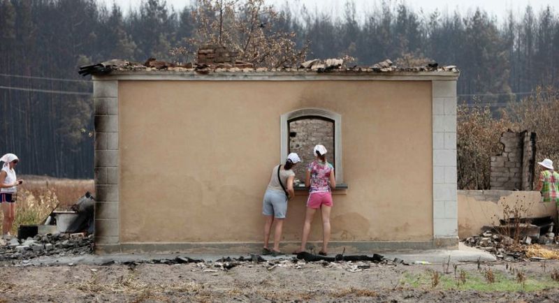 Лесные пожары в России (36 фото)
