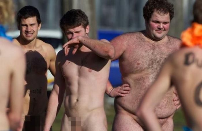 Naked rugby in New Zealand (9 photos)