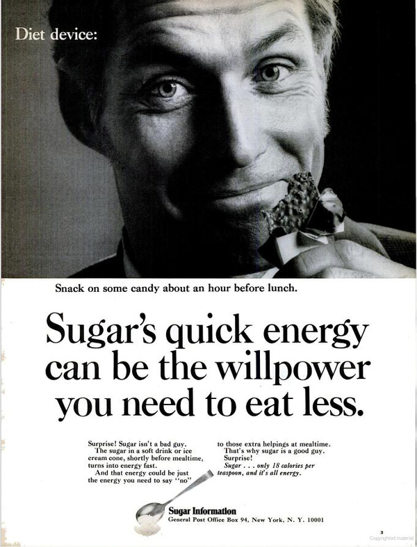 10 Questionable Sugar Information Vintage Ads