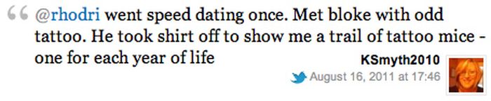 Awful Dates In 140 Characters