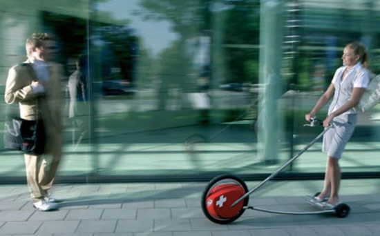 Одноколесный универсальный скутер (15 фото)