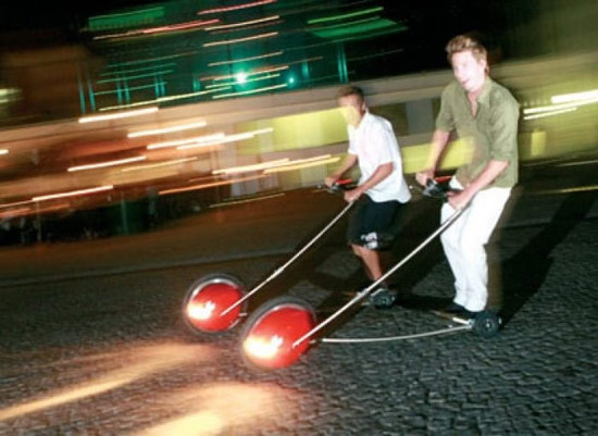 Одноколесный универсальный скутер (15 фото)