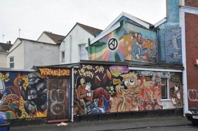 Граффити на улицах Бристоля (37 фото)