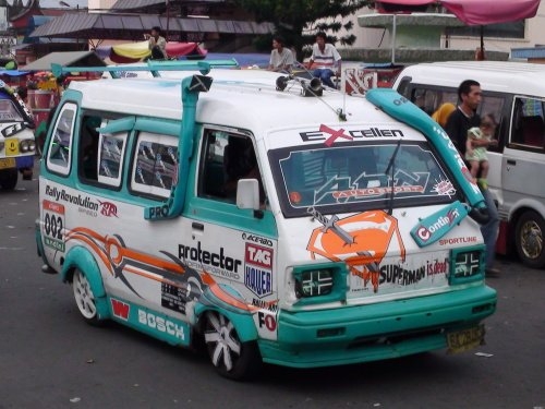маршрутные такси Индонезии