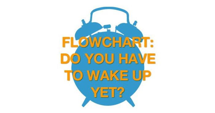 Flowchart: Do You Have to Wake Up Yet?