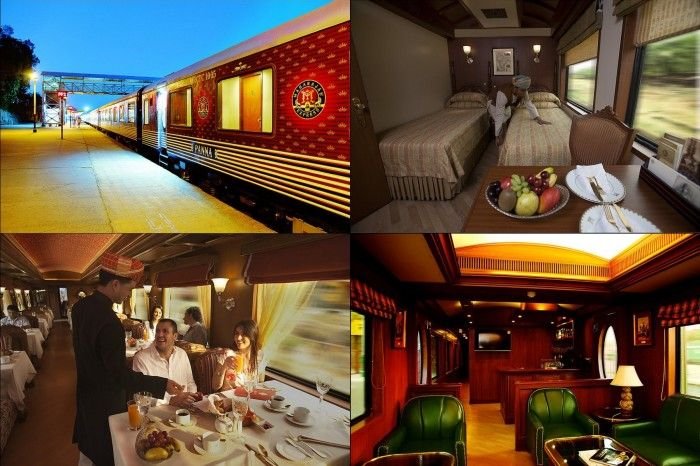Самый роскошный поезд Индии Maharajas’ Express(29 фото)
