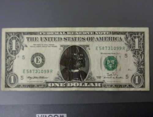 Разрисованные доллары (25 фото)